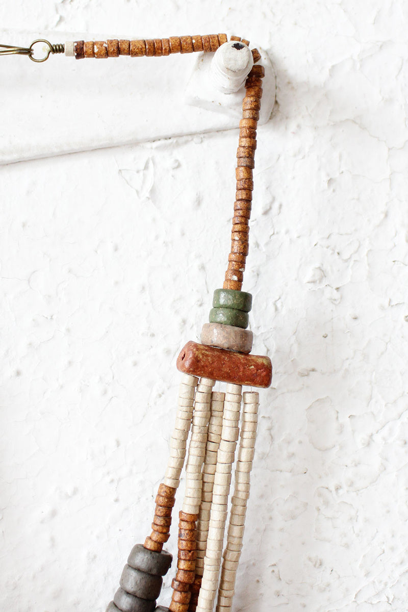 Ceramic Waterfall Necklace