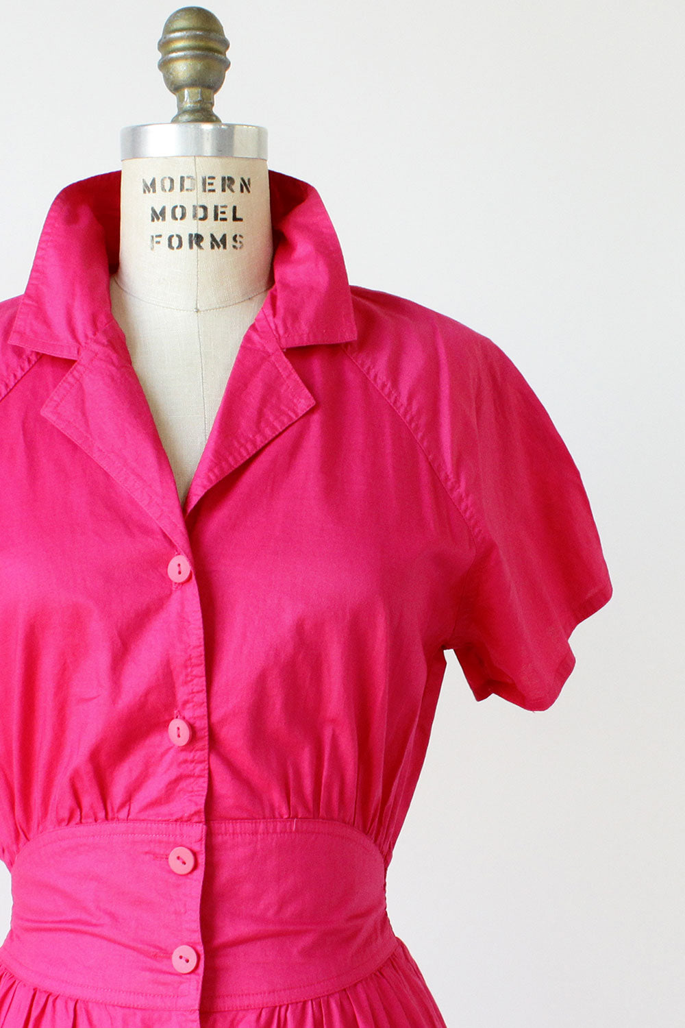 Hot Pink Chaus Shirtdress XS/S