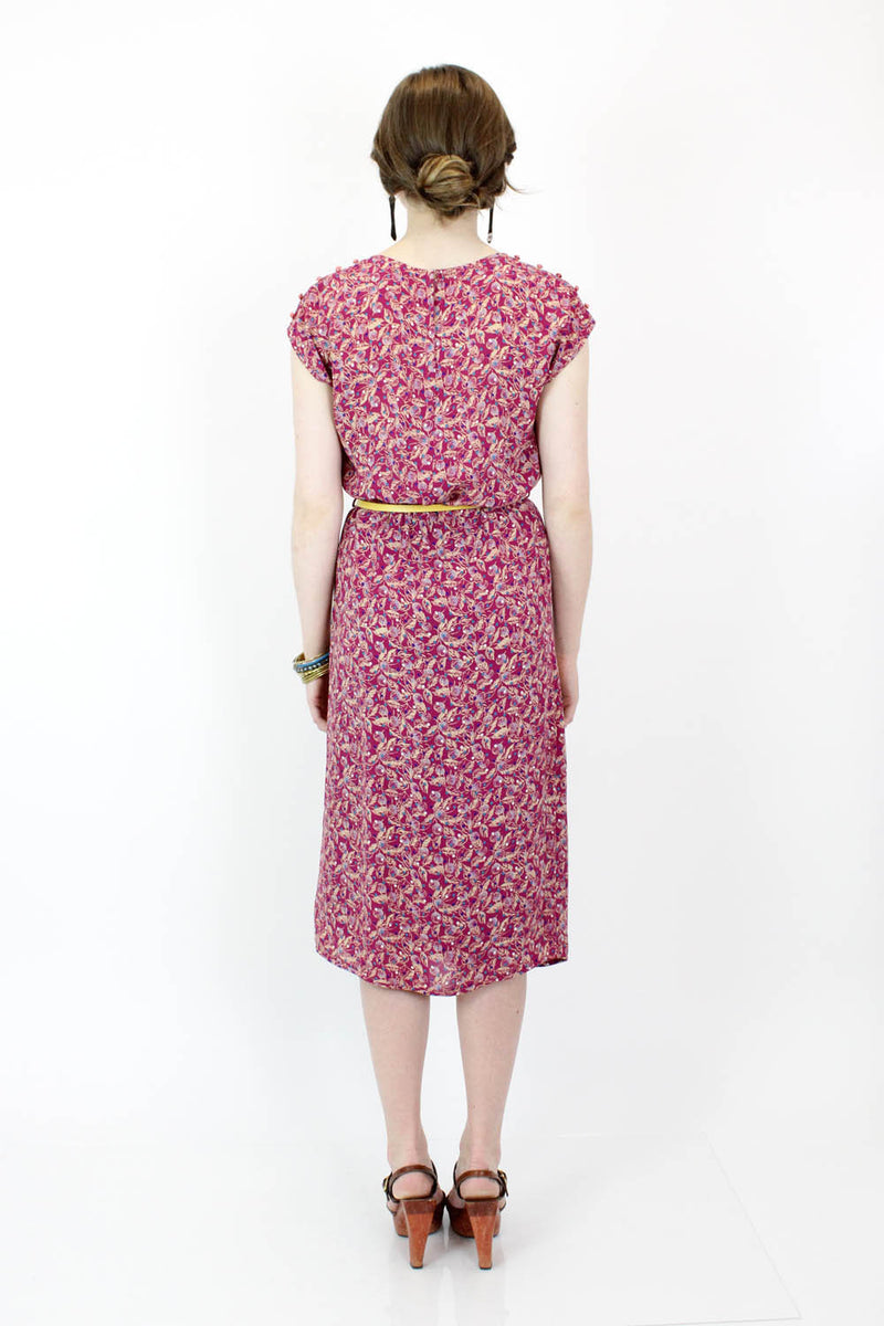 Flight of Fuschia Dress M
