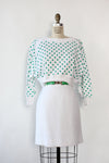 Courrèges Linen Skirt S
