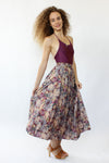 Helena Flow Floral Skirt XS
