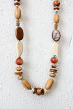 Dauplaise Beaded Feather Necklace