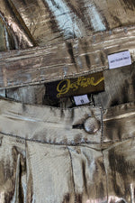 Destinee Golden Lamé Pants S