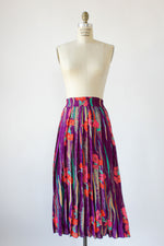 Diane Freis Floral Skirt L
