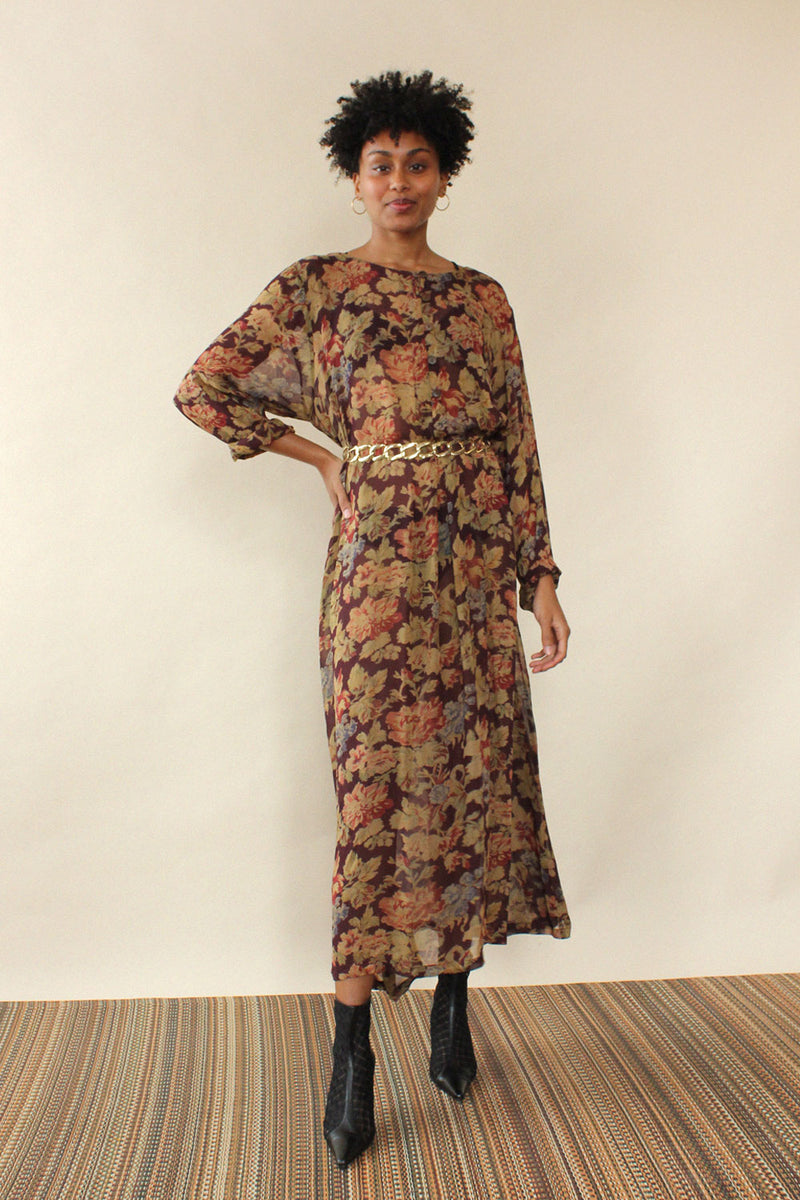 Blackberry Sheer Maxi M-XL