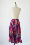 Diane Freis Floral Skirt L