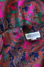 Pink Paisley Midi Dress M/L