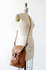 Chestnut Leather Backpack or Crossbody