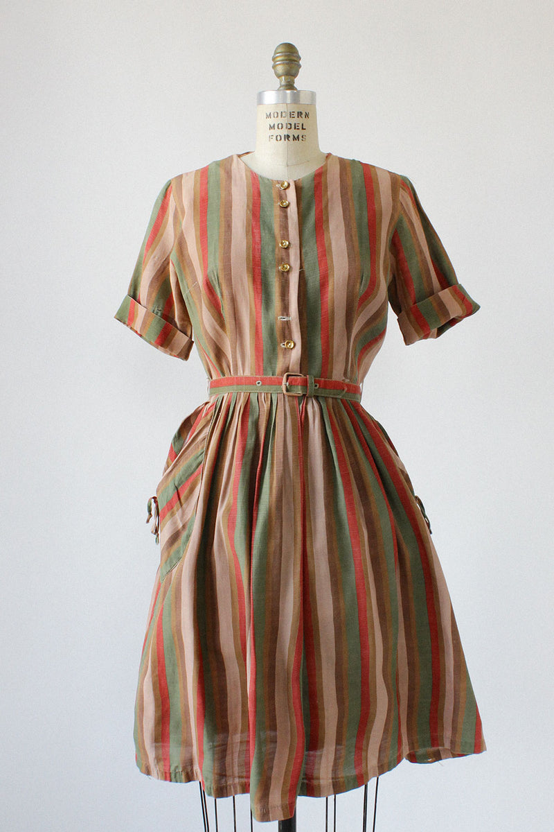Fall Stripes Project Dress S/M