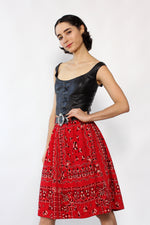 Bandana Corduroy Skirt XS/S