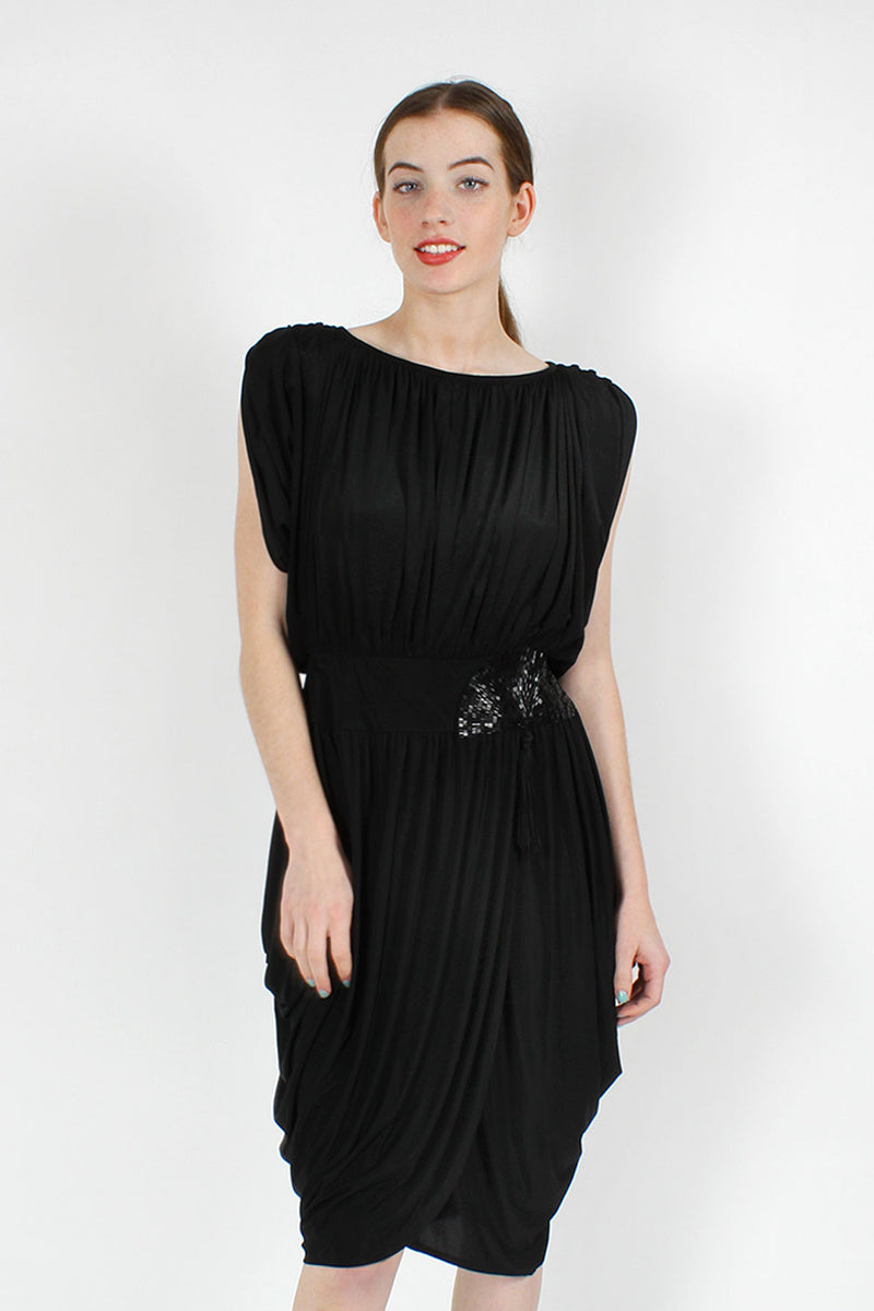 Disco Drape Dress S/M