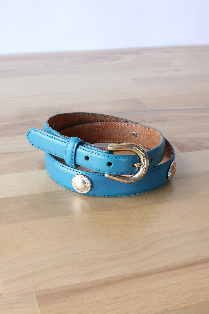 Turquoise Medallion Belt