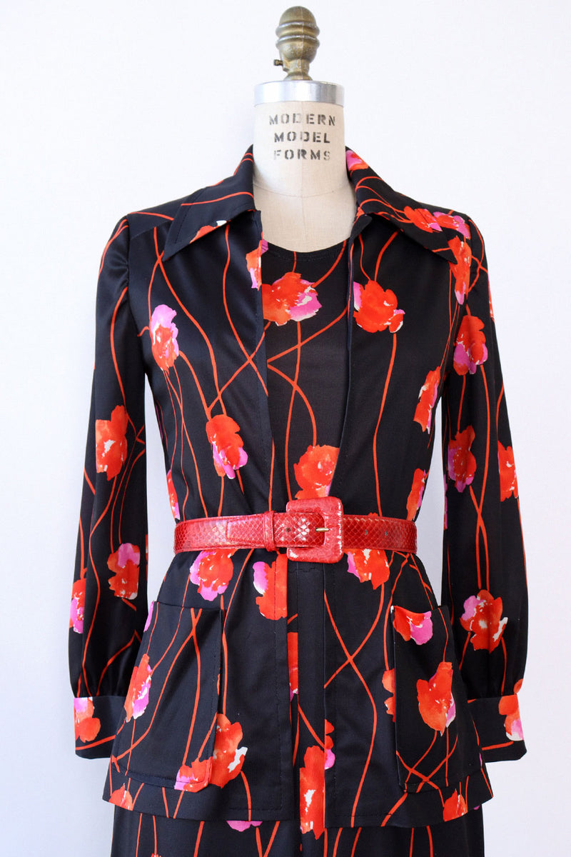 Blooming 3pc Pant Suit XS-M