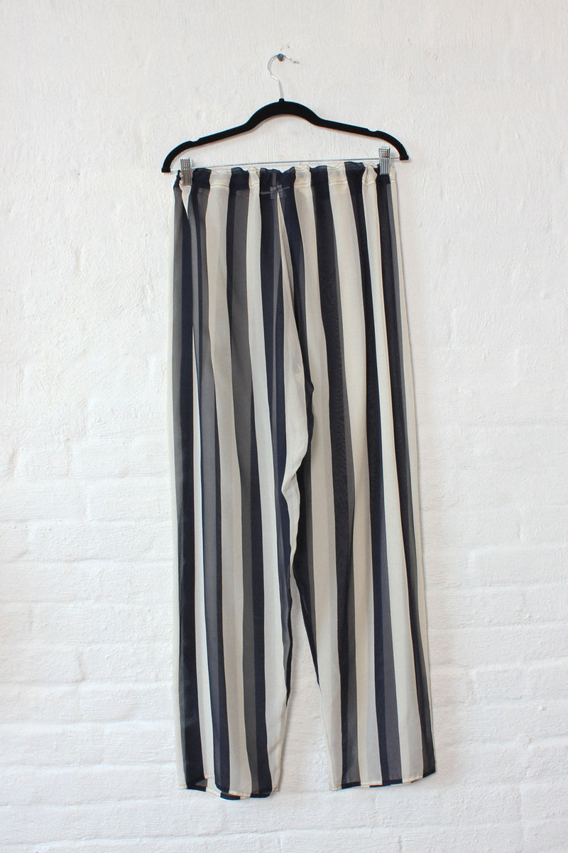 Sheer Stripe Pants S/M