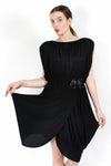 Disco Drape Dress S/M