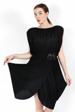 Disco Drape Dress S/M
