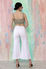 Honeycomb Cotton Flares S