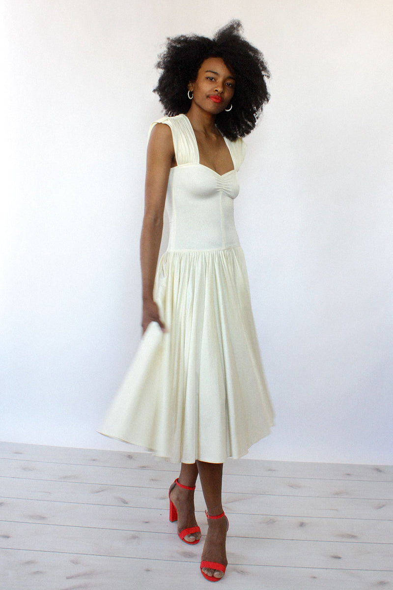 Norma Kamali Dancer Dress XS/S – OMNIA Norma Kamali Dancer Dress XS/S – OMNIA