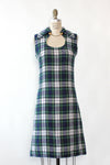Tartan Keyhole Dress M