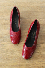Garfinckels Italian Ruby Heels 6.5