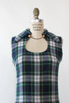 Tartan Keyhole Dress M
