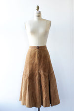 Fanny's Suede Trumpet Skirt S