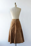 Fanny's Suede Trumpet Skirt S