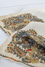 Antique Embroidered Scarf