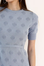 Goldworm Sky Blue Knit Dress XS/S