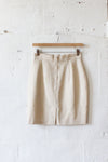 Benetton Ivory Wool Pencil Skirt S