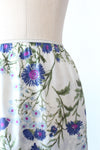 Violet Floral Slip Skirt XS-M