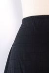 Jacquard Flare Lace Inset Skirt M/L