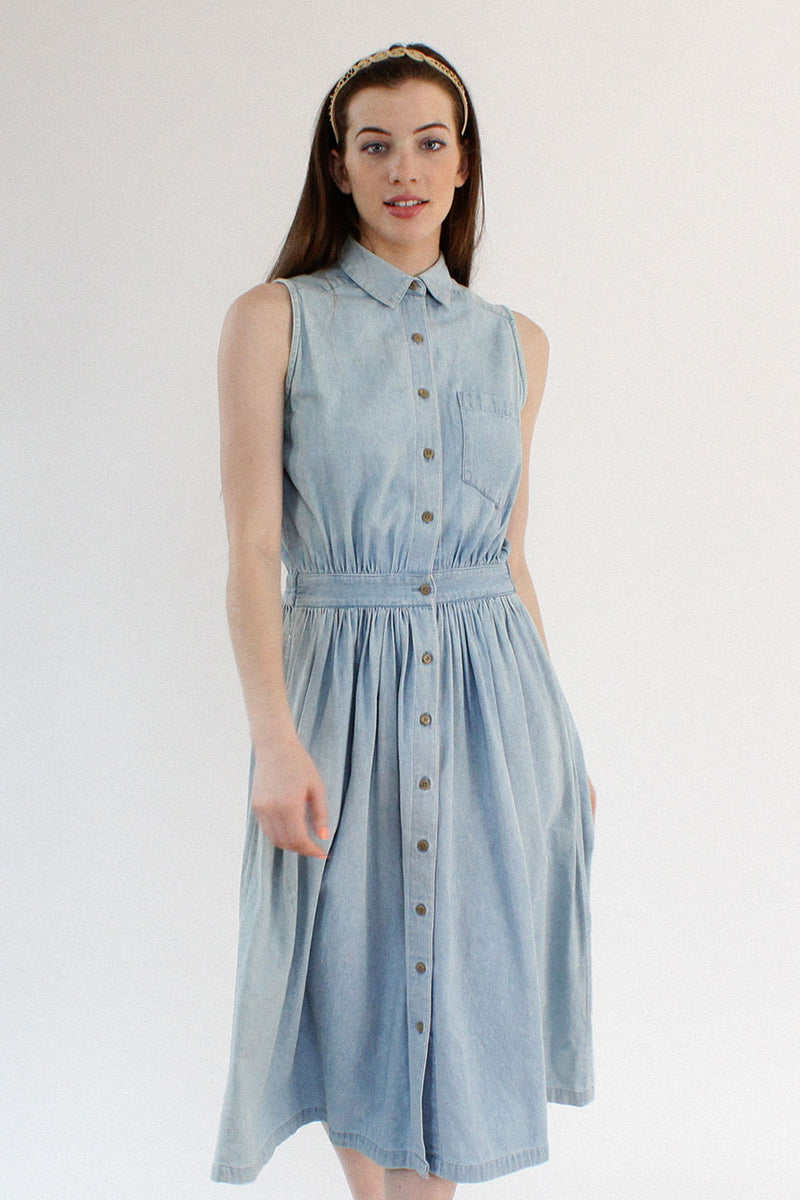 Washed Denim Shirtdress XS/S
