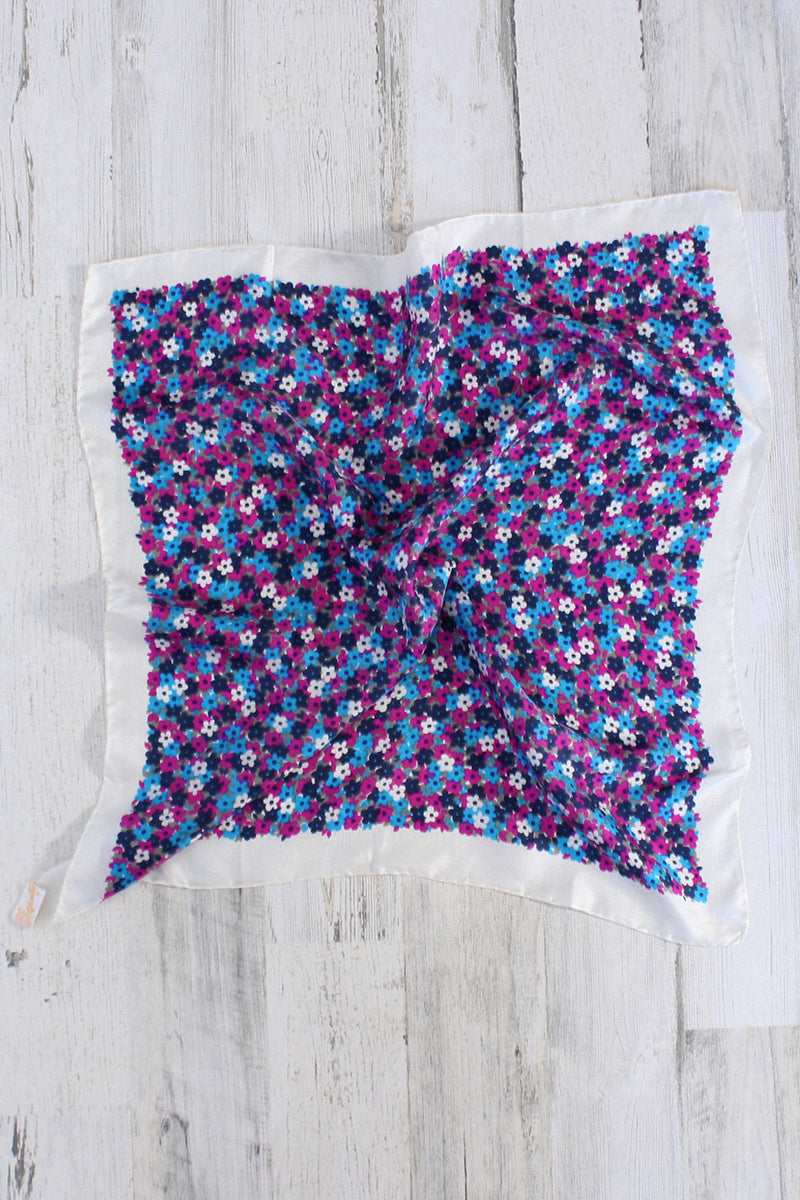 Techni-daisy Silk Scarf