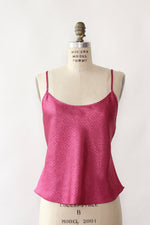 Embossed Fuchsia Cami M/L