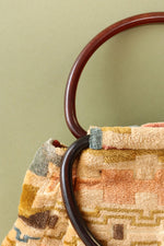 Chenille Earthy Carpet Bag