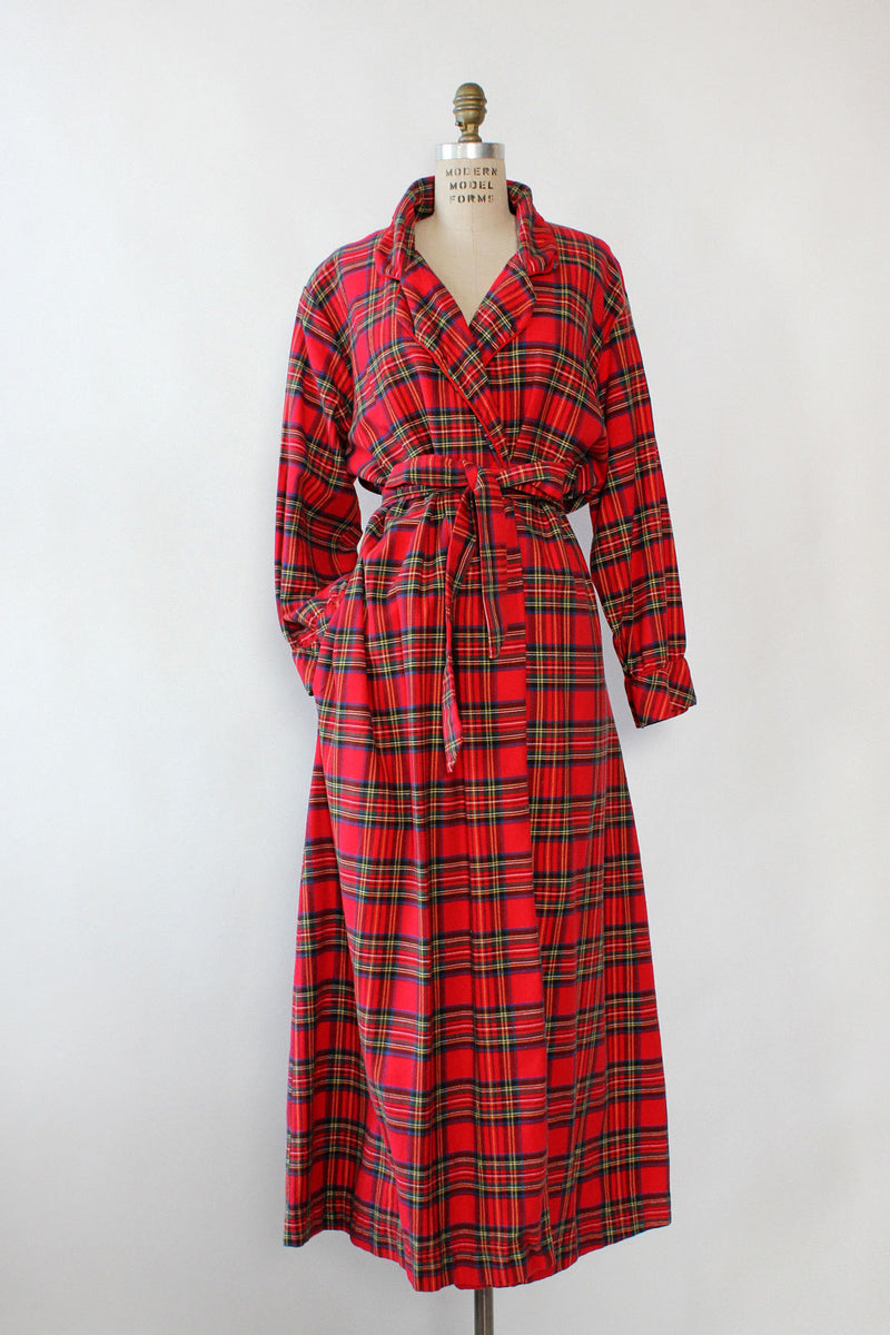 Fireside Flannel Robe L