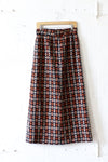 Woven Puzzle Maxi Skirt S/M