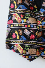 Nicole Miller Novelty Print Telephone Vest M
