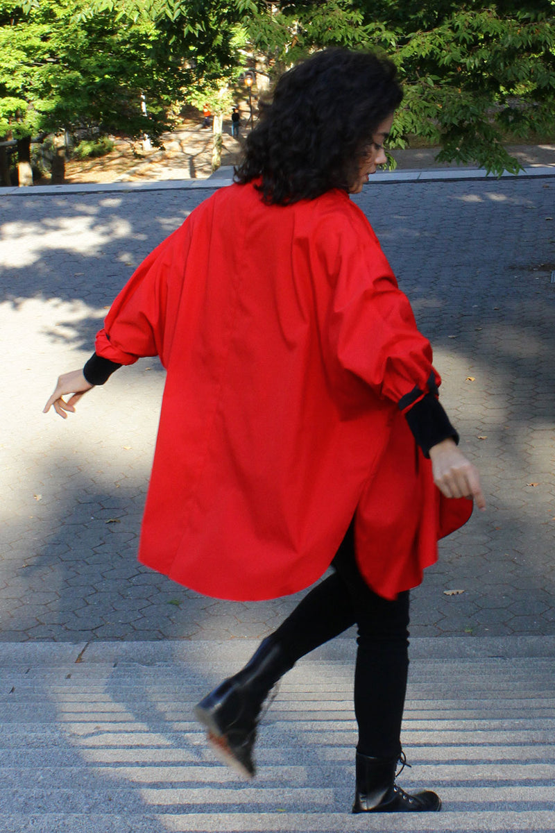 Braetan Cocoon Cape Coat