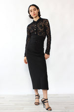 Parachute Belted Pencil Skirt S/M