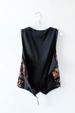 Nicole Miller Novelty Print Telephone Vest M