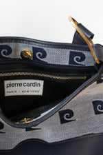 Pierre Cardin Canvas Leather Tote