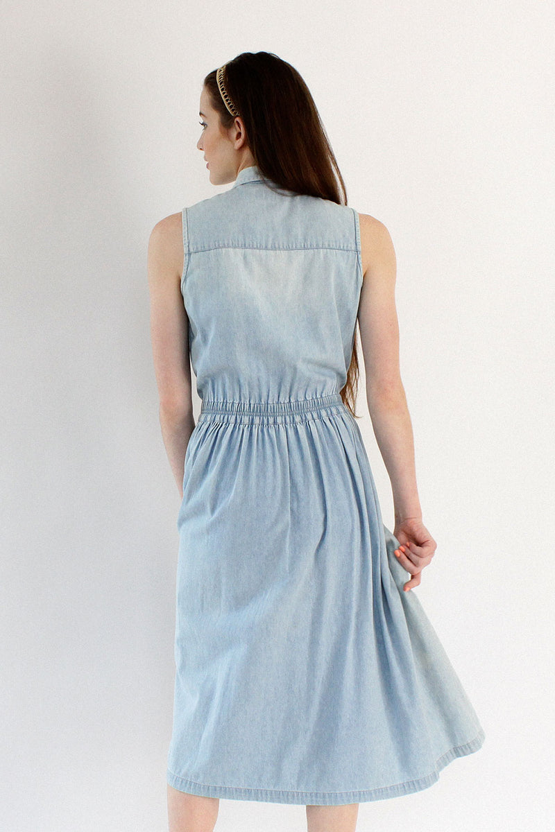 Washed Denim Shirtdress XS/S