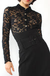 Parachute Belted Pencil Skirt S/M