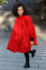 Braetan Cocoon Cape Coat