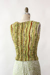 Earthtone Crinkle Crop Top OSFM