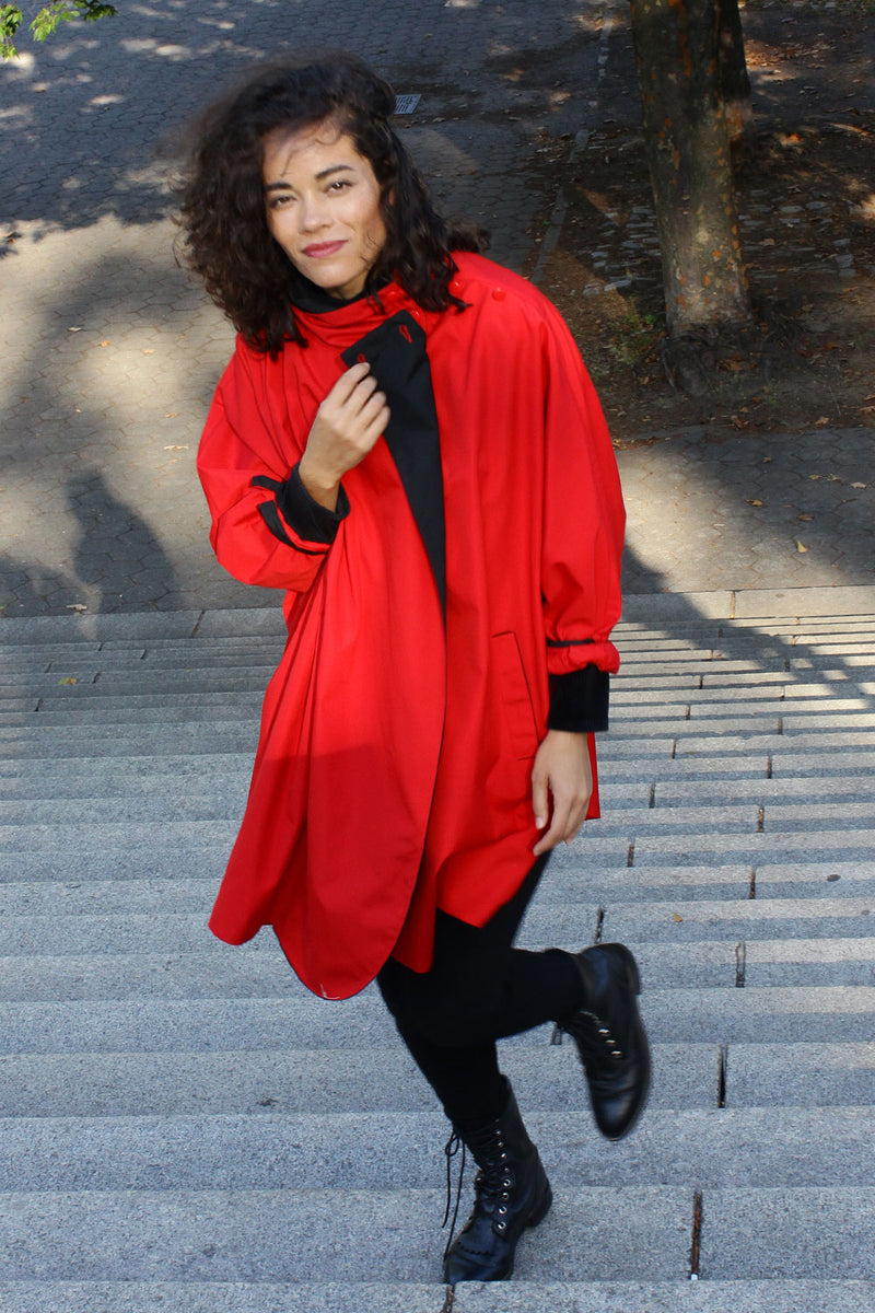 Braetan Cocoon Cape Coat