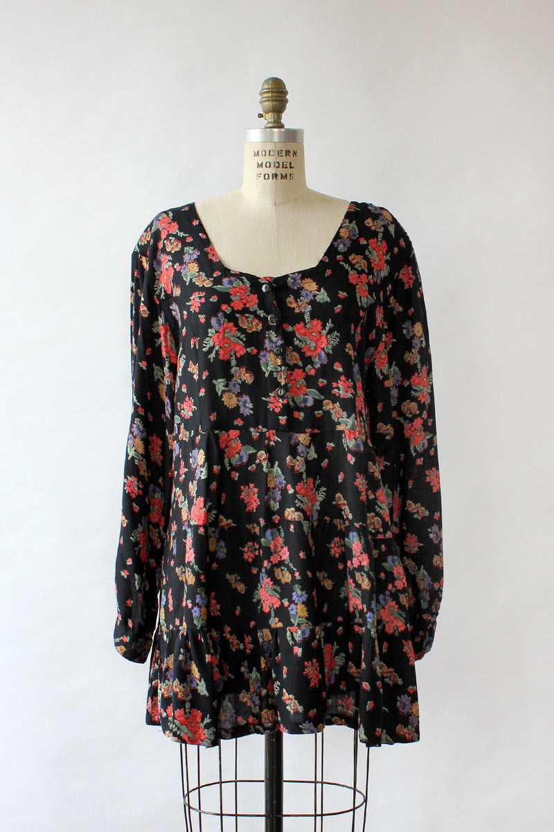 Floral Tiered Babydoll M/L