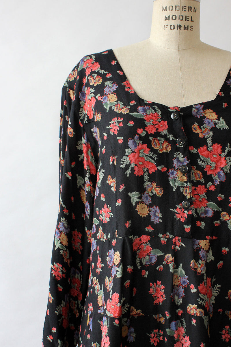 Floral Tiered Babydoll M/L
